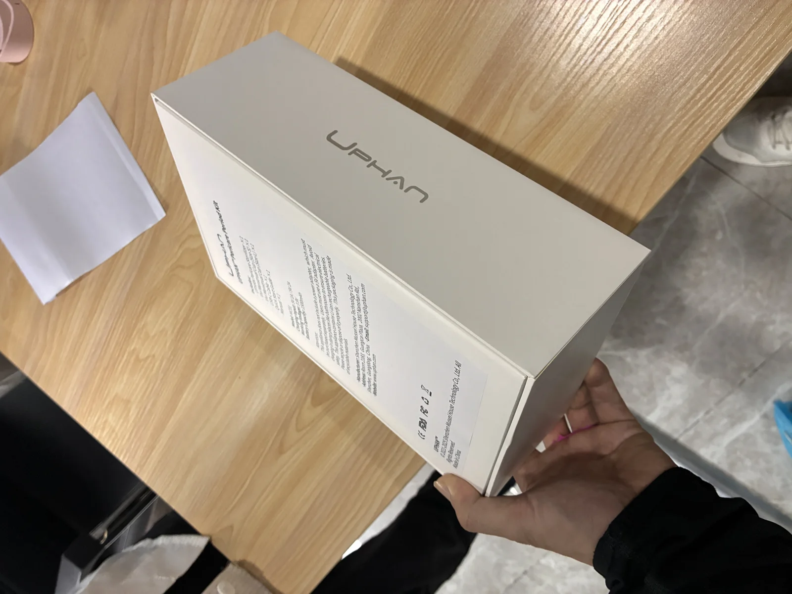 Package Back Specs